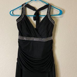 Black Halter Dress - SIZE Medium